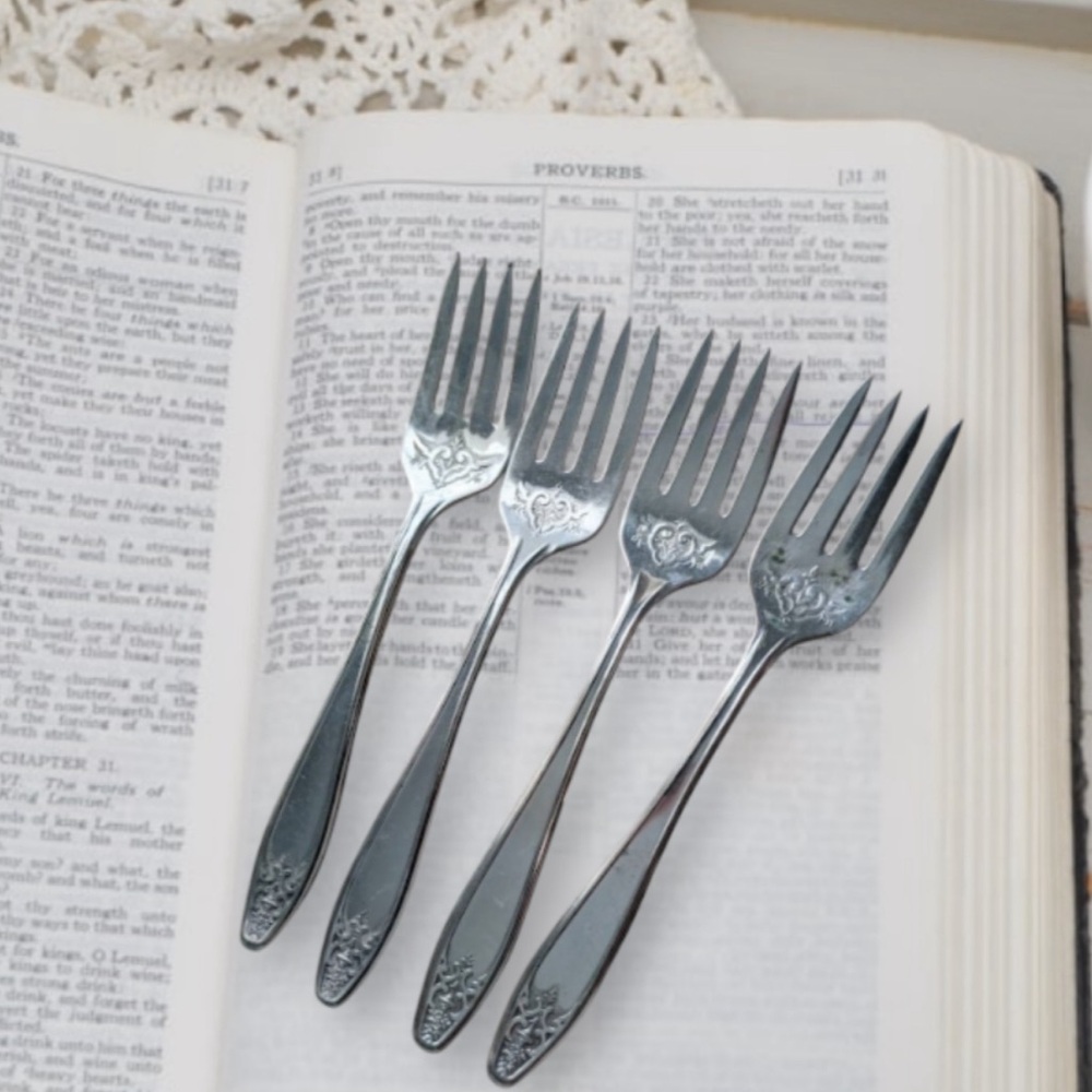 Lady Doris Princess Silver Plate Forks